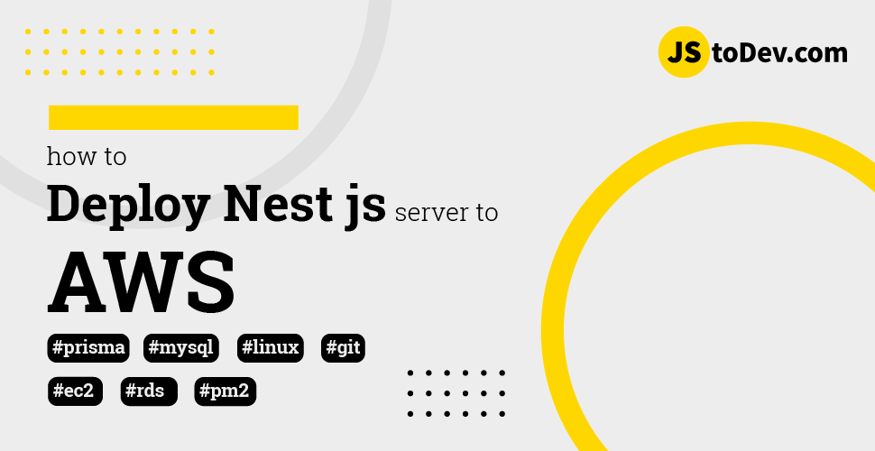 How to deploy Nest js server to AWS